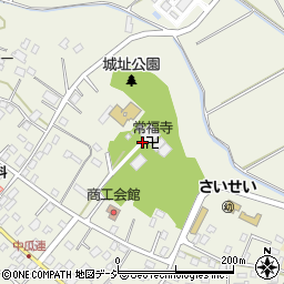 茨城県那珂市瓜連1222周辺の地図