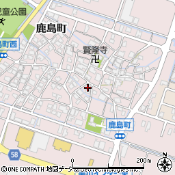 石川県白山市鹿島町い153周辺の地図
