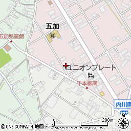 長野県千曲市内川637-2周辺の地図