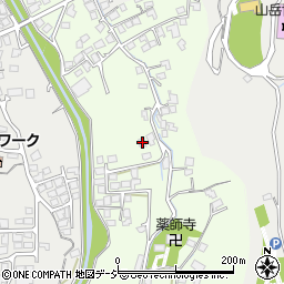 長野県大町市社松崎6301周辺の地図