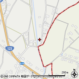 栃木県芳賀郡市貝町赤羽1985周辺の地図