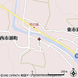 石川県金沢市西市瀬町ニ14周辺の地図