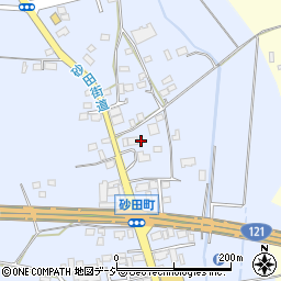栃木県宇都宮市砂田町431周辺の地図