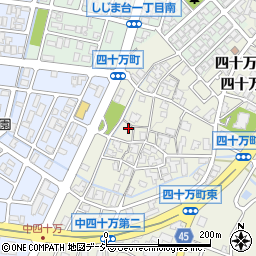 石川県金沢市四十万町北カ41-5周辺の地図