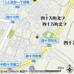 石川県金沢市四十万町北カ51周辺の地図