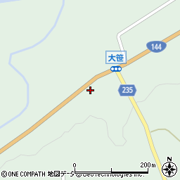群馬県吾妻郡嬬恋村大笹350周辺の地図