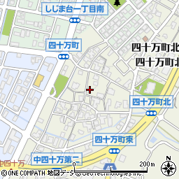 石川県金沢市四十万町北カ62周辺の地図