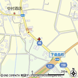 栃木県宇都宮市下桑島町165周辺の地図