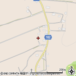 茨城県常陸大宮市小場452-1周辺の地図