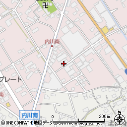 長野県千曲市内川189周辺の地図