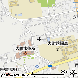 長野県大町市大町十日町3960-10周辺の地図