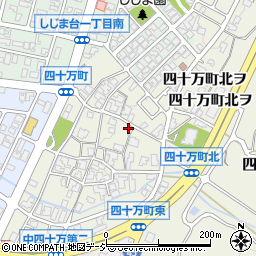 石川県金沢市四十万町北カ59周辺の地図