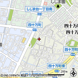 石川県金沢市四十万町北カ66周辺の地図