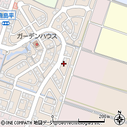 石川県白山市鹿島平45-6周辺の地図