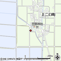 石川県白山市上二口町537周辺の地図