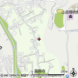 長野県大町市社松崎6243周辺の地図