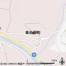 石川県金沢市東市瀬町周辺の地図