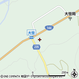 群馬県吾妻郡嬬恋村大笹377周辺の地図