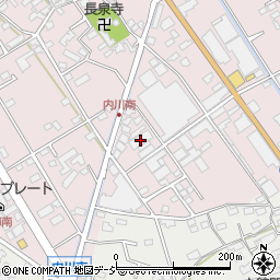 長野県千曲市内川187周辺の地図