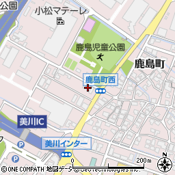 石川県白山市鹿島町い357-2周辺の地図