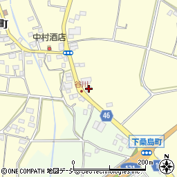 栃木県宇都宮市下桑島町190周辺の地図
