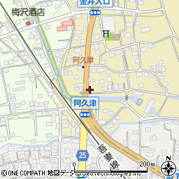 一倉輪店周辺の地図