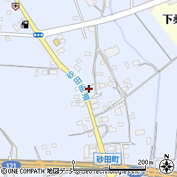 栃木県宇都宮市砂田町433周辺の地図