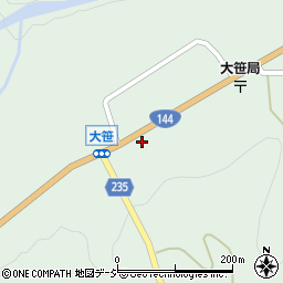 群馬県吾妻郡嬬恋村大笹380周辺の地図