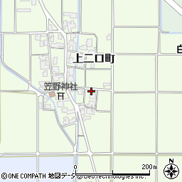 石川県白山市上二口町52周辺の地図