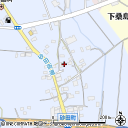 栃木県宇都宮市砂田町430周辺の地図