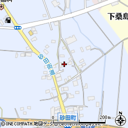 栃木県宇都宮市砂田町430周辺の地図