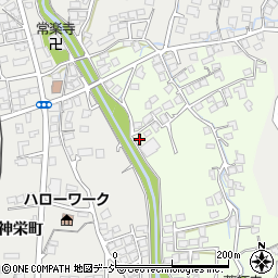 長野県大町市社松崎6273周辺の地図