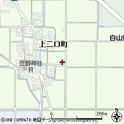 石川県白山市上二口町315周辺の地図