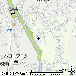 長野県大町市社松崎6272周辺の地図