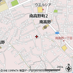 茨城県日立市南高野町周辺の地図