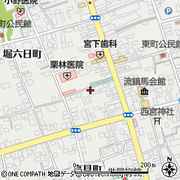 長野県大町市大町下仲町4077周辺の地図