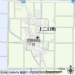 石川県白山市上二口町40-1周辺の地図