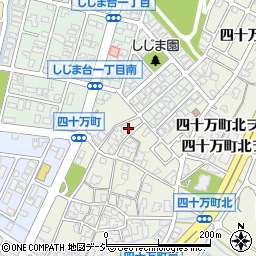 石川県金沢市四十万町北カ71周辺の地図