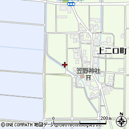 石川県白山市上二口町547周辺の地図