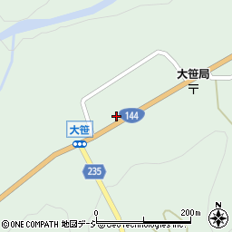 群馬県吾妻郡嬬恋村大笹281周辺の地図