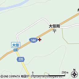 群馬県吾妻郡嬬恋村大笹387周辺の地図