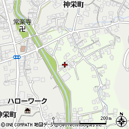 長野県大町市社松崎6271周辺の地図