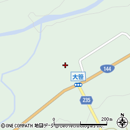 群馬県吾妻郡嬬恋村大笹290周辺の地図
