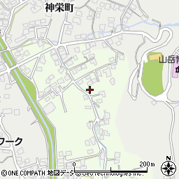 長野県大町市社松崎6245周辺の地図