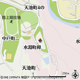 石川県金沢市天池町４の周辺の地図
