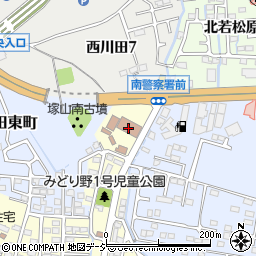 栃木県宇都宮市みどり野町1周辺の地図