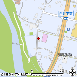 群馬県渋川市白井2119周辺の地図