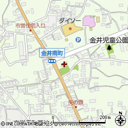 セブンイレブン渋川金井店周辺の地図