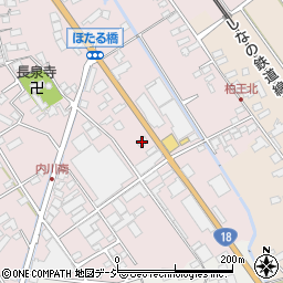 長野県千曲市内川134周辺の地図
