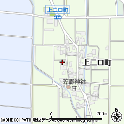 石川県白山市上二口町12周辺の地図